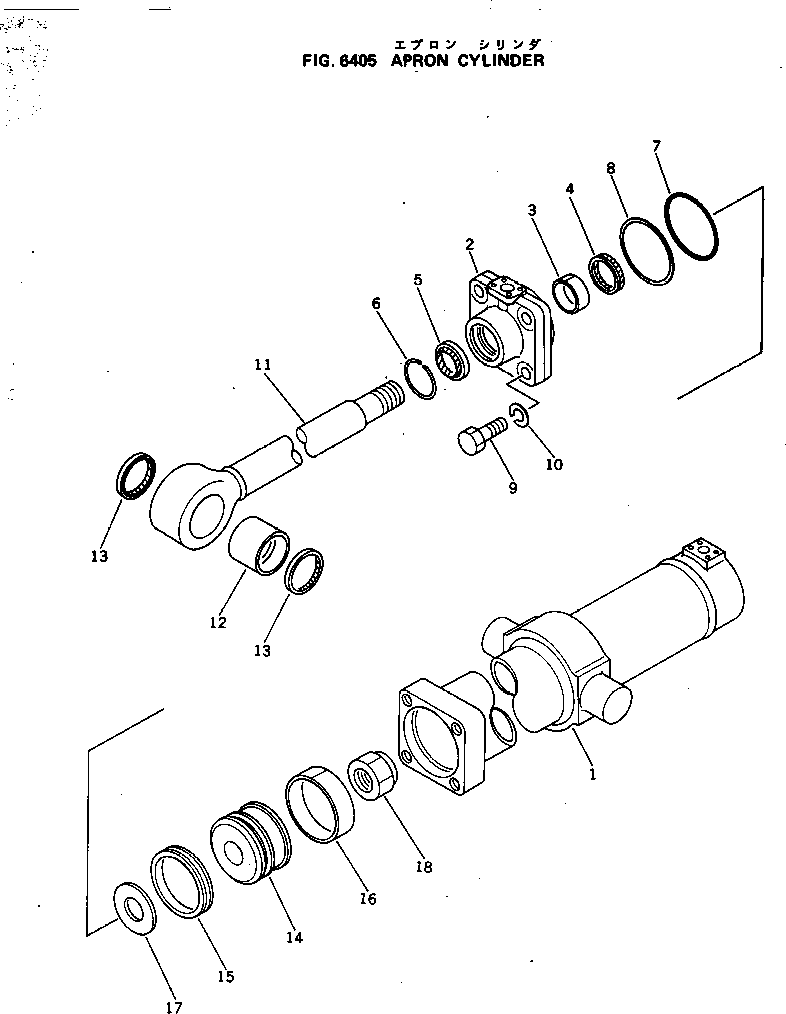 Головка 283-63-13130 KOMATSU