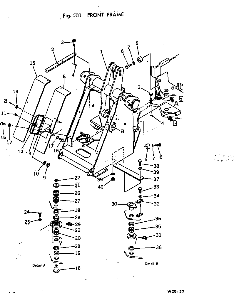 FRAME,FRONT 385-10265583 KOMATSU