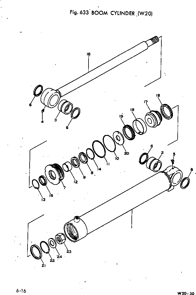Цилиндр 707-11-10012 KOMATSU
