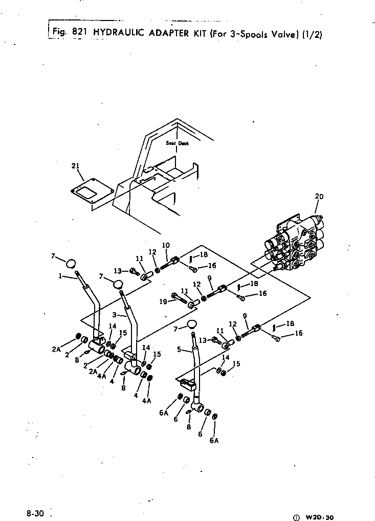 ADAPTER KIT 385-10711522 KOMATSU