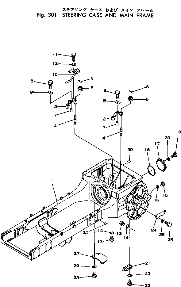 Рама 12F-929-8130 KOMATSU