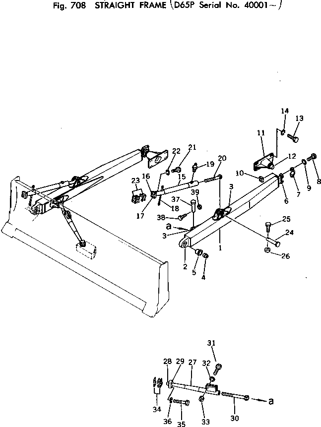 FRAME ASS'Y,R.H. 144-917-0502 KOMATSU