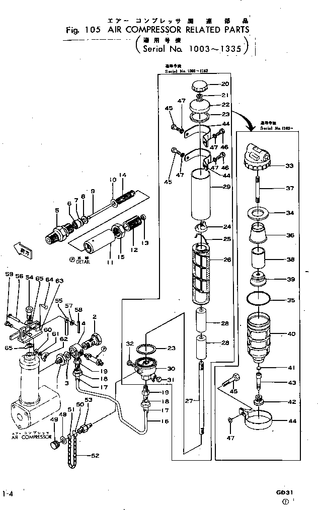 Гайка 01540-40632 KOMATSU