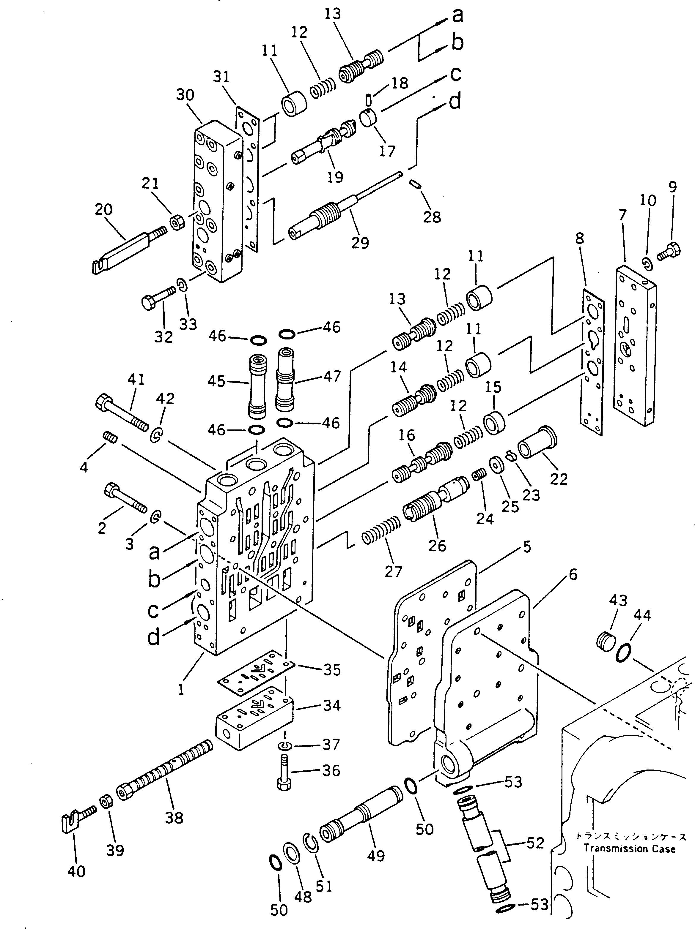 VALVE ASS'Y,SHIFT CONTROL 238-15-00420 KOMATSU