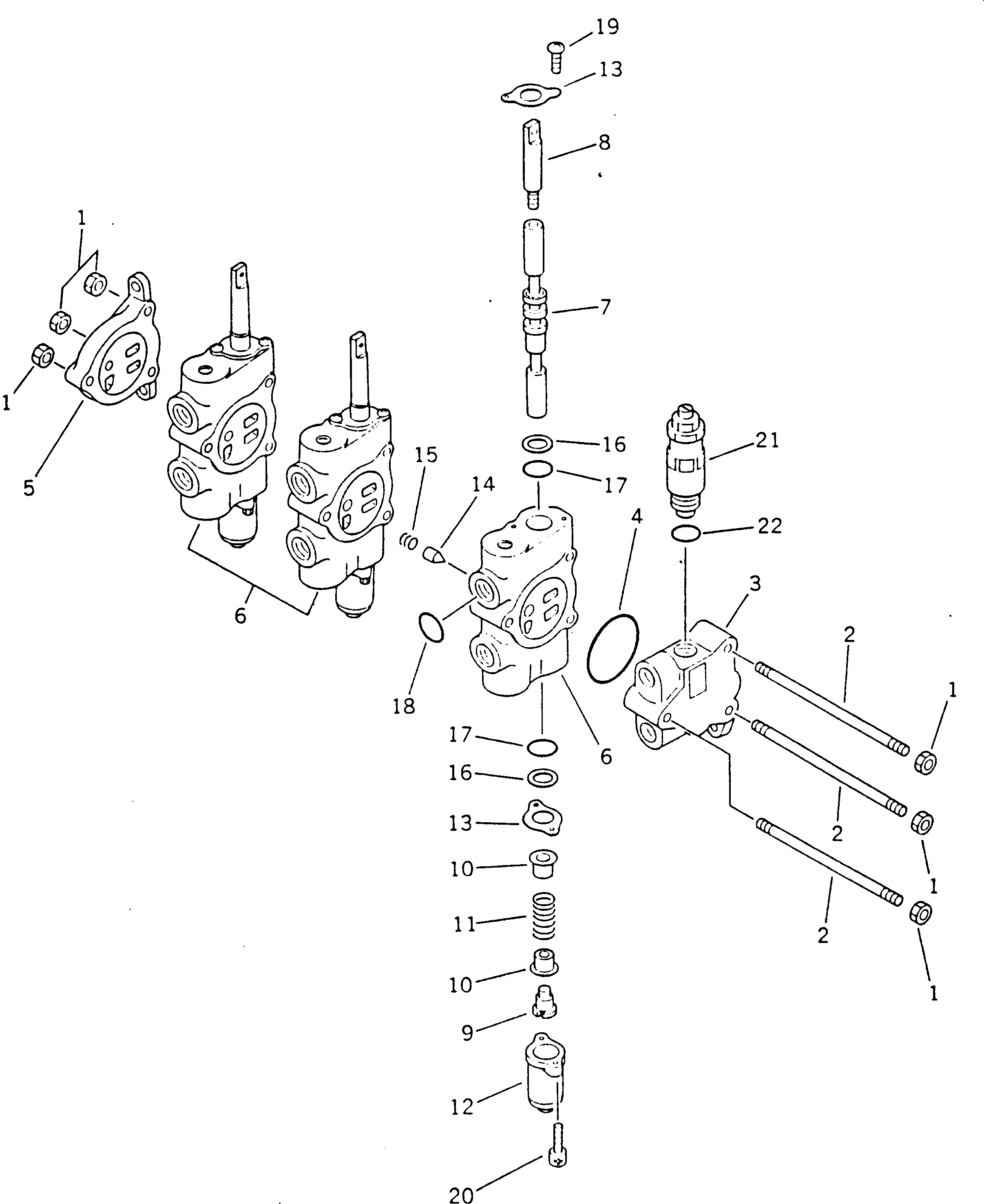 Гайка KB73328-08652 KOMATSU