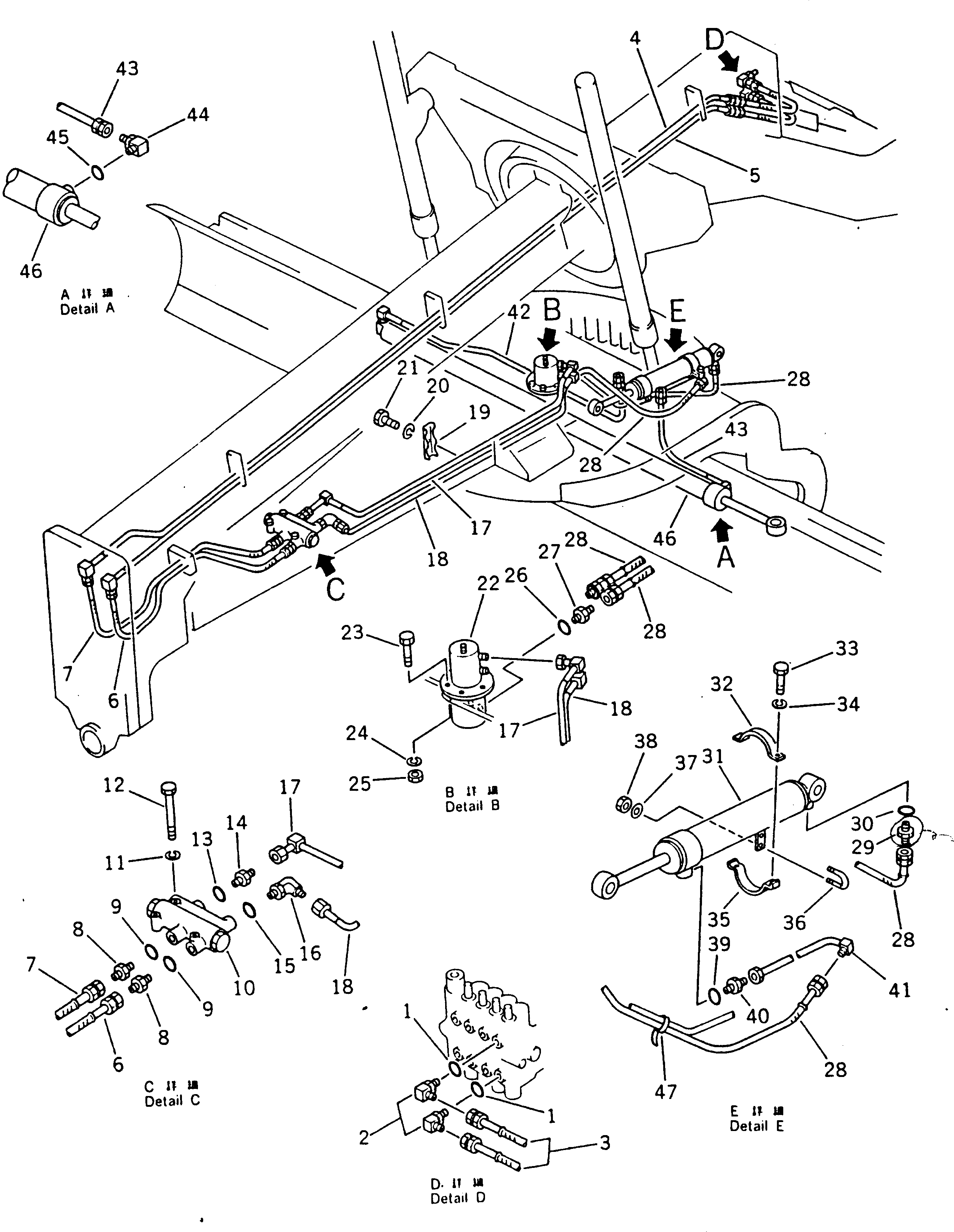 JOINT ASS'Y (232-60-00360) KOMATSU