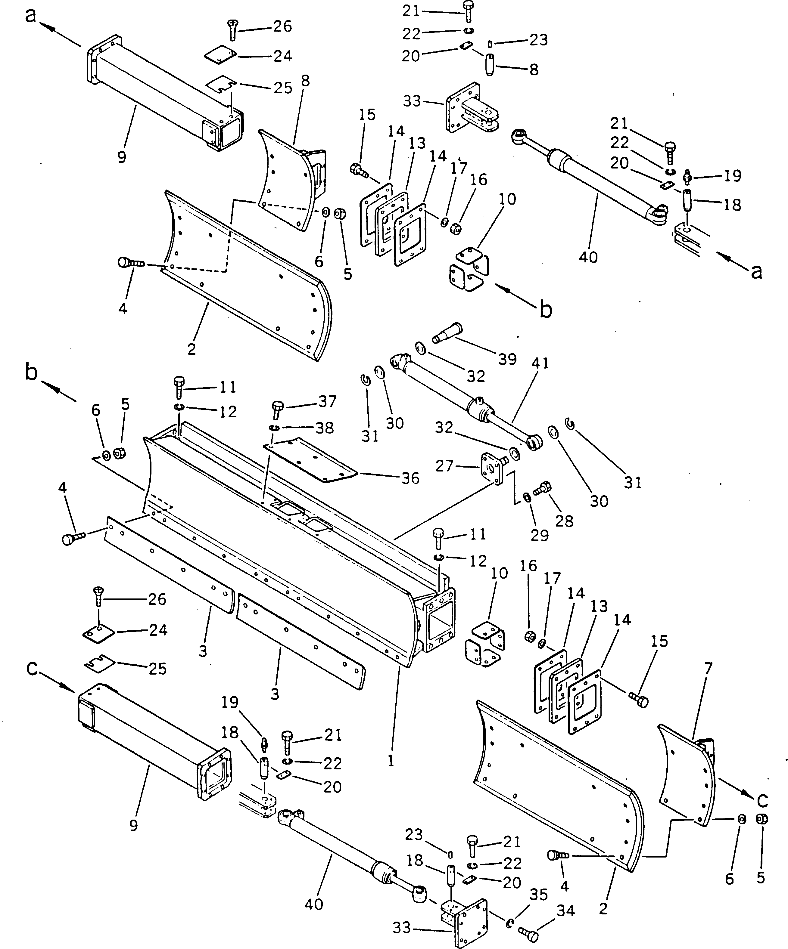 Кромка 233-870-6541 KOMATSU