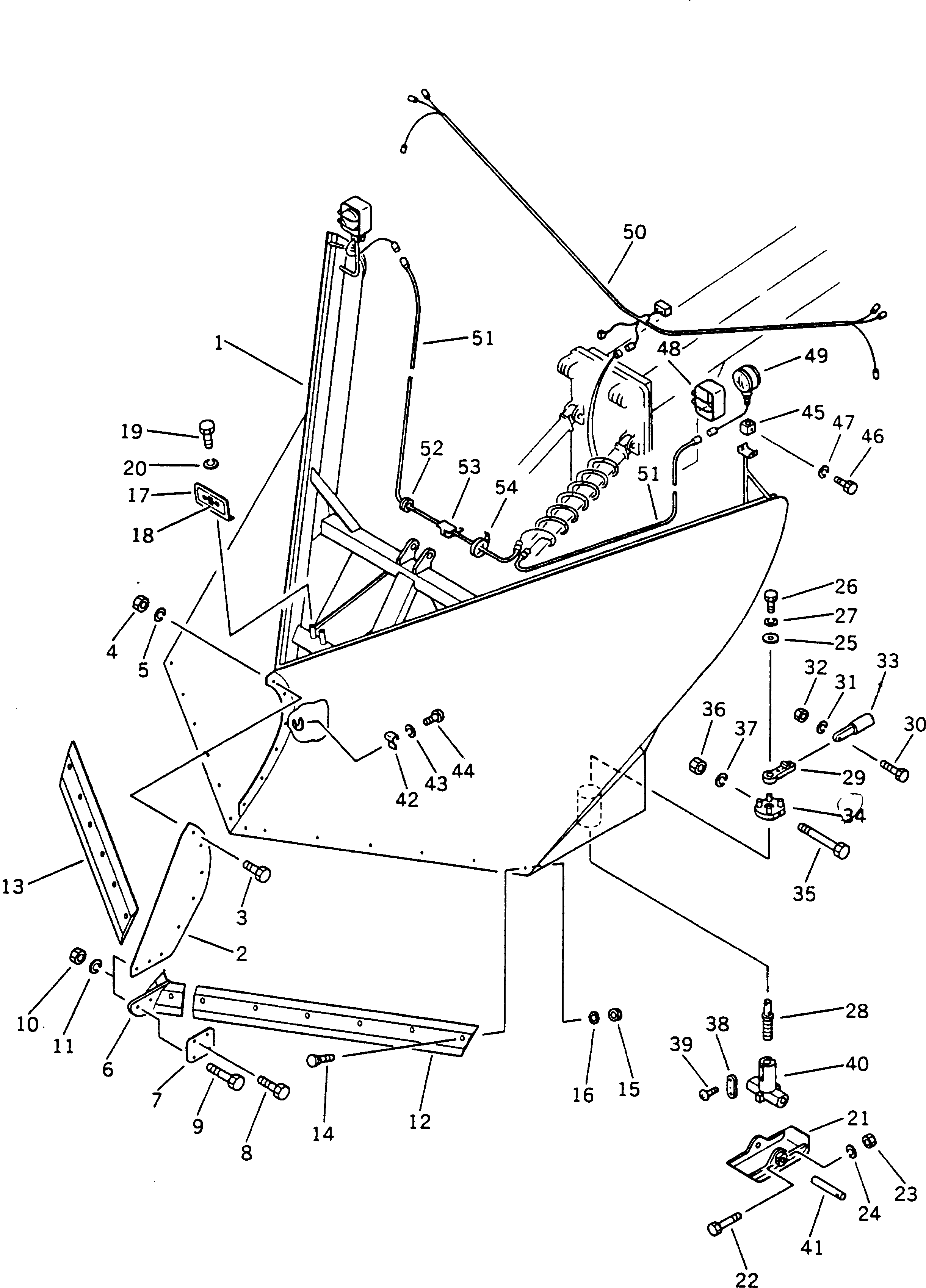PLOW,SNOW 233-745-1101 KOMATSU