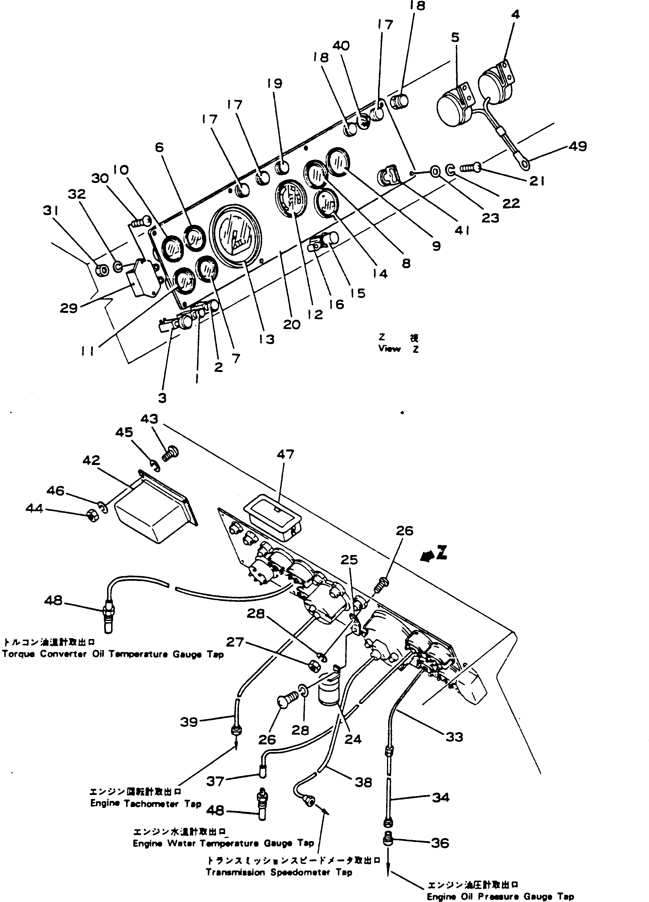 Панель 566-06-15313 KOMATSU