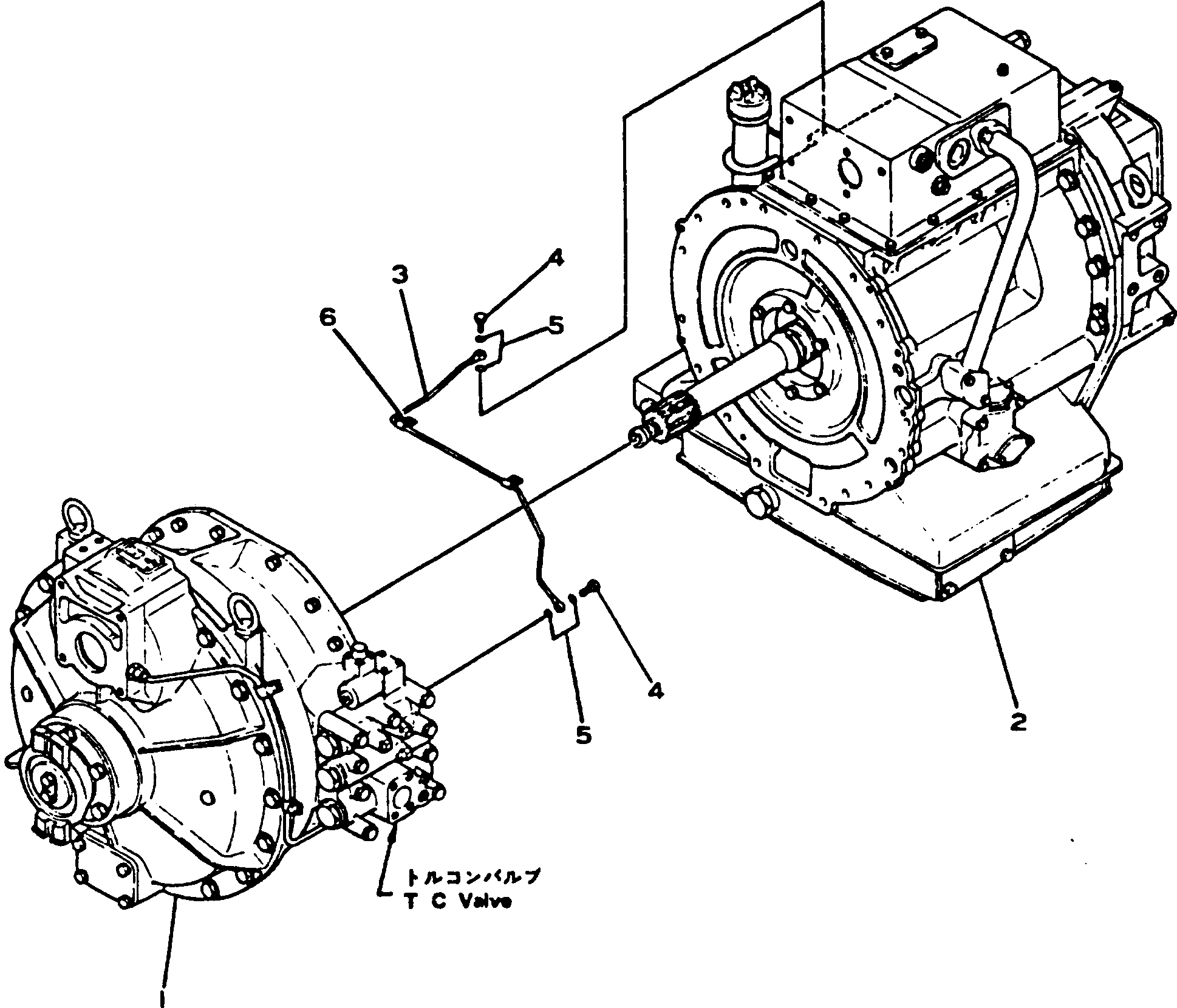 TORQFLOW ASS'Y 566-15-01003 KOMATSU
