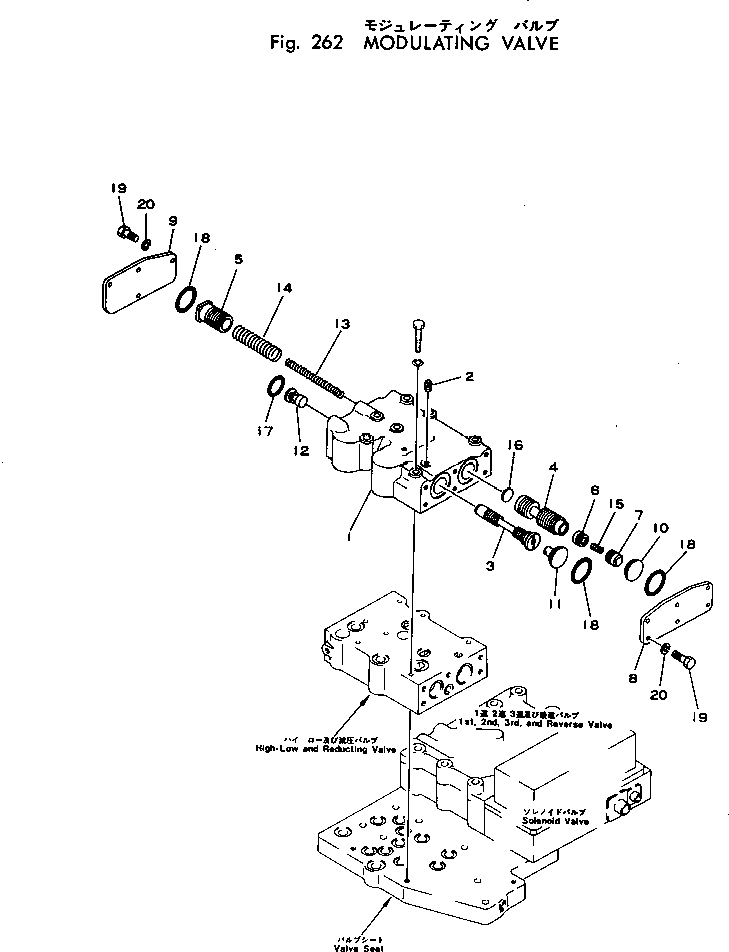 Клапан 569-15-15320 KOMATSU