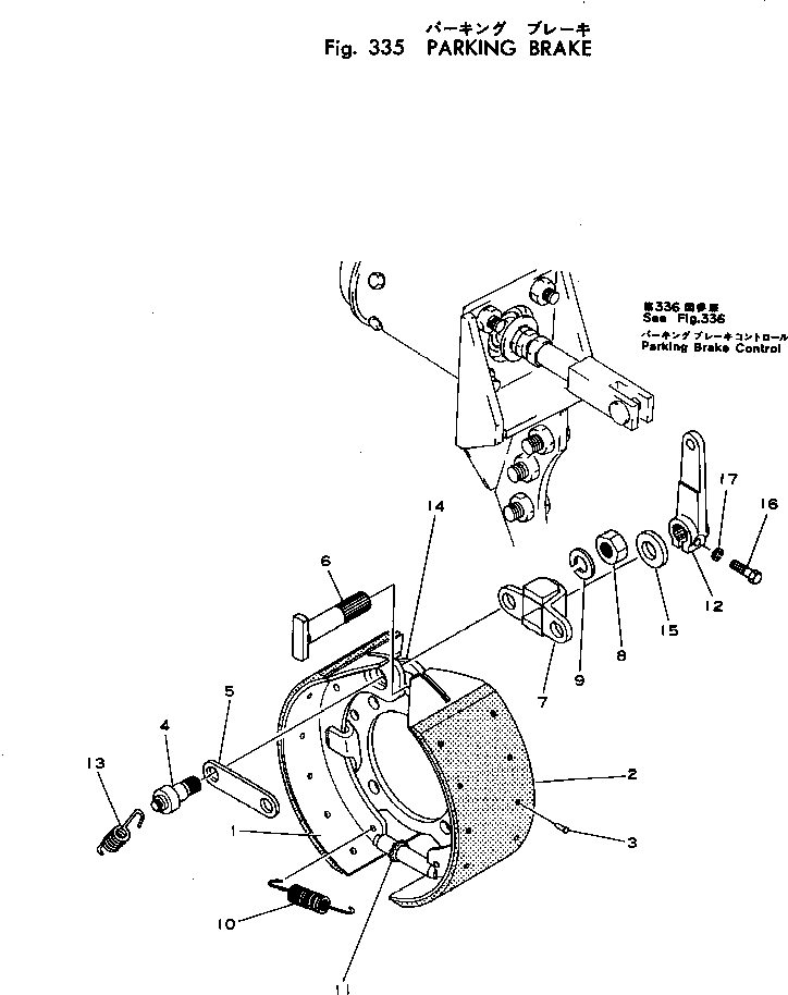 BRAKE ASS'Y 569-34-11101 KOMATSU