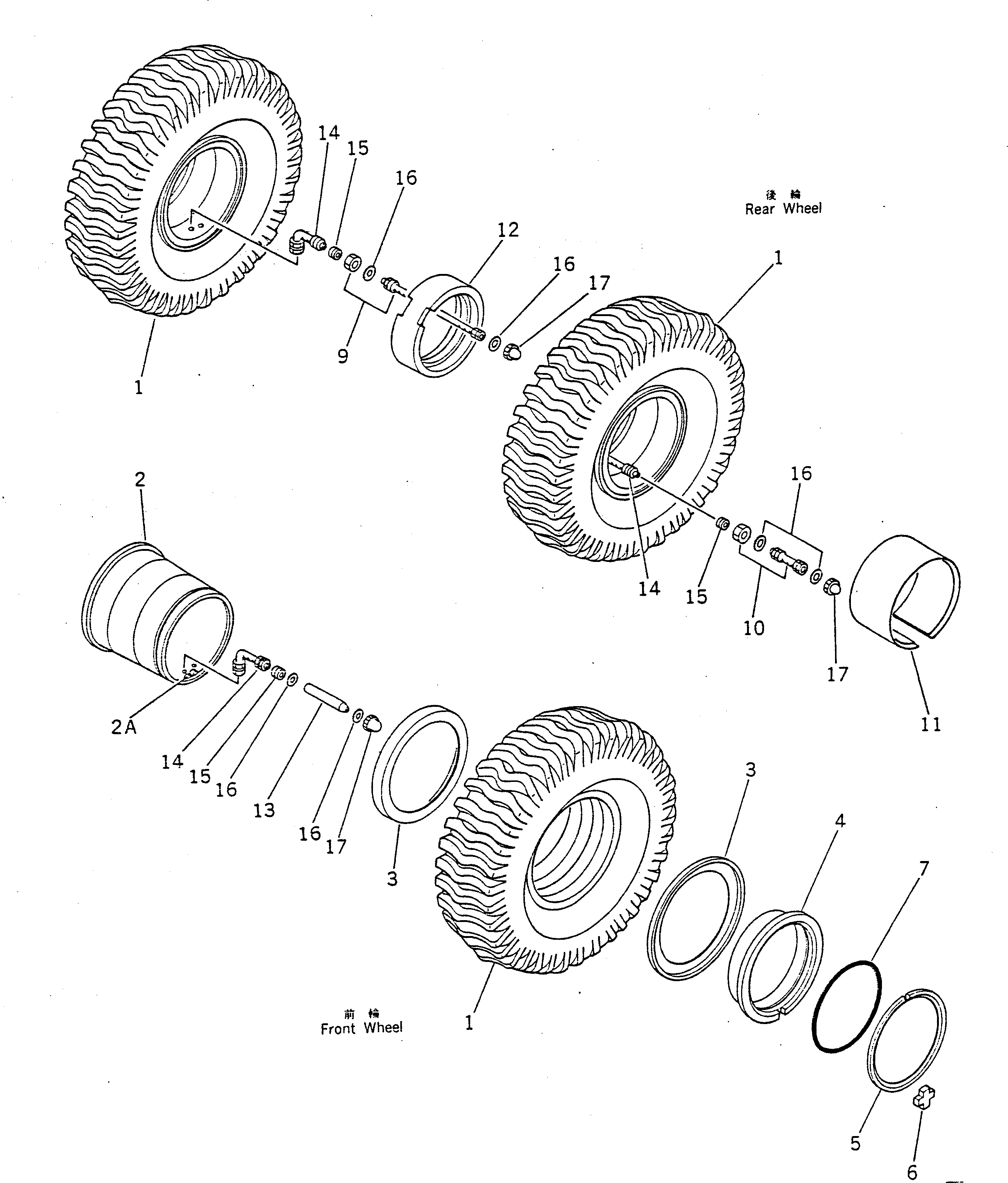 TIRE,TOYO¤ E4HR 568-30-15230 KOMATSU