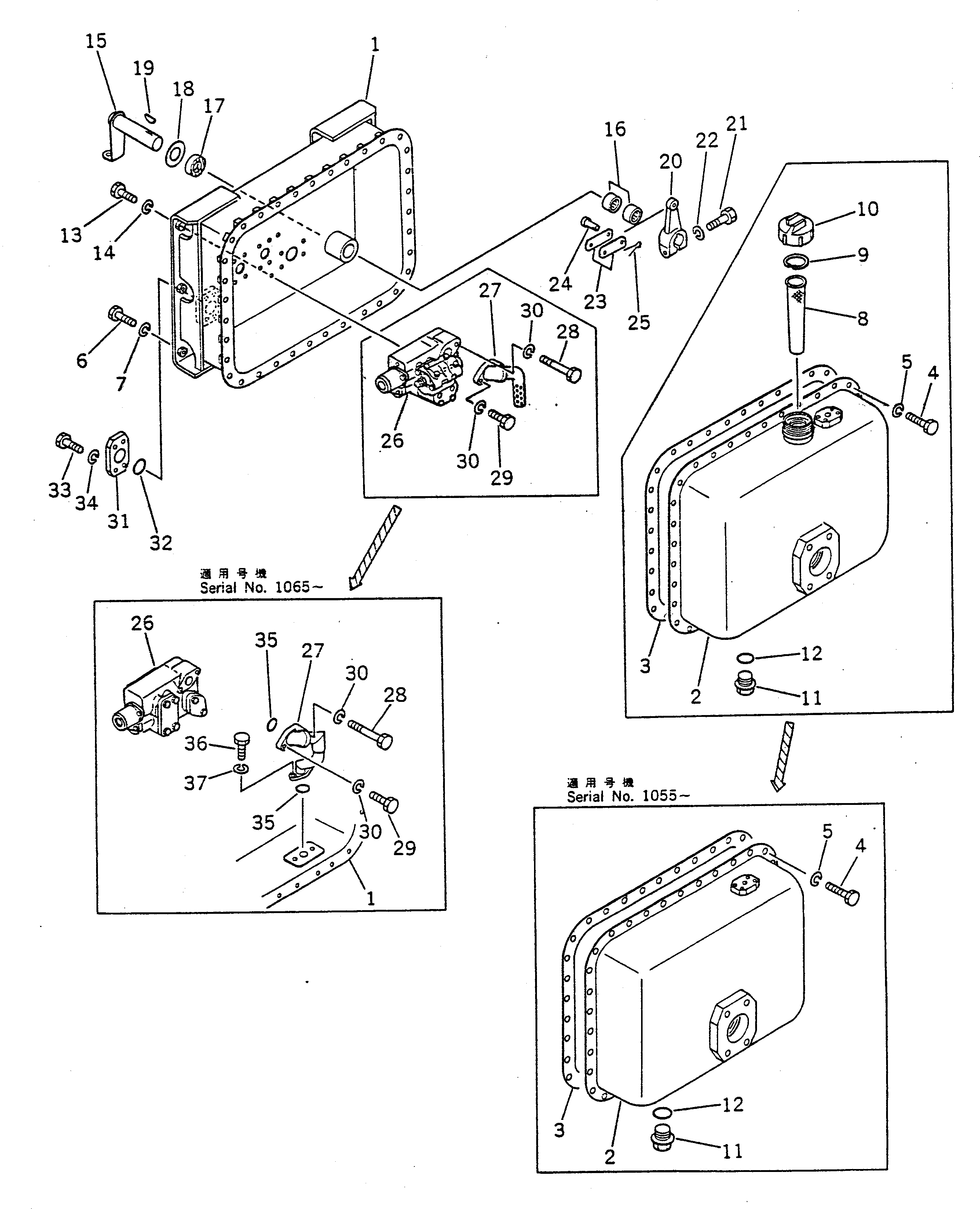 Фланец 07878-02071 KOMATSU