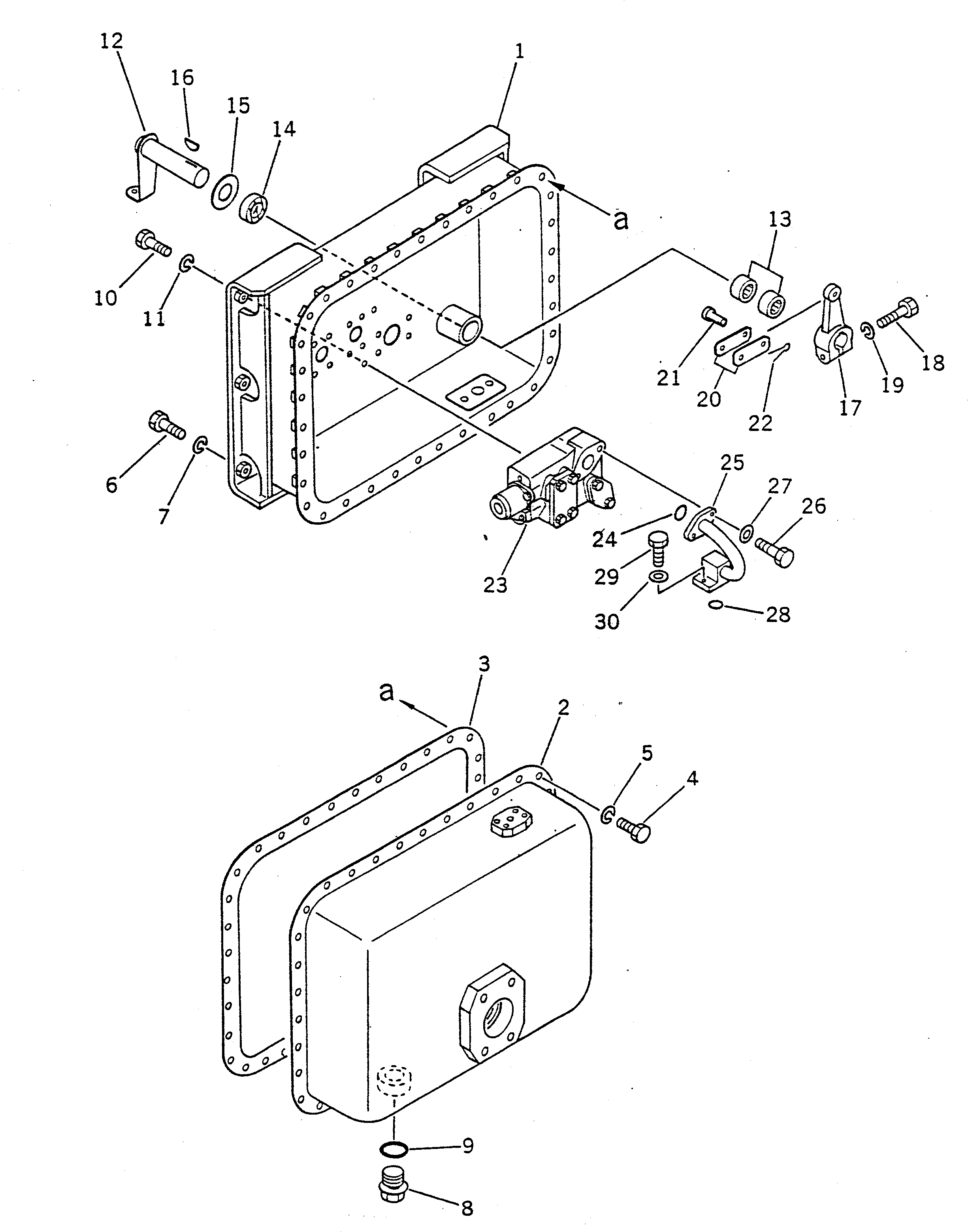 STEERING VALVE ASS'Y (701-31-28002) KOMATSU