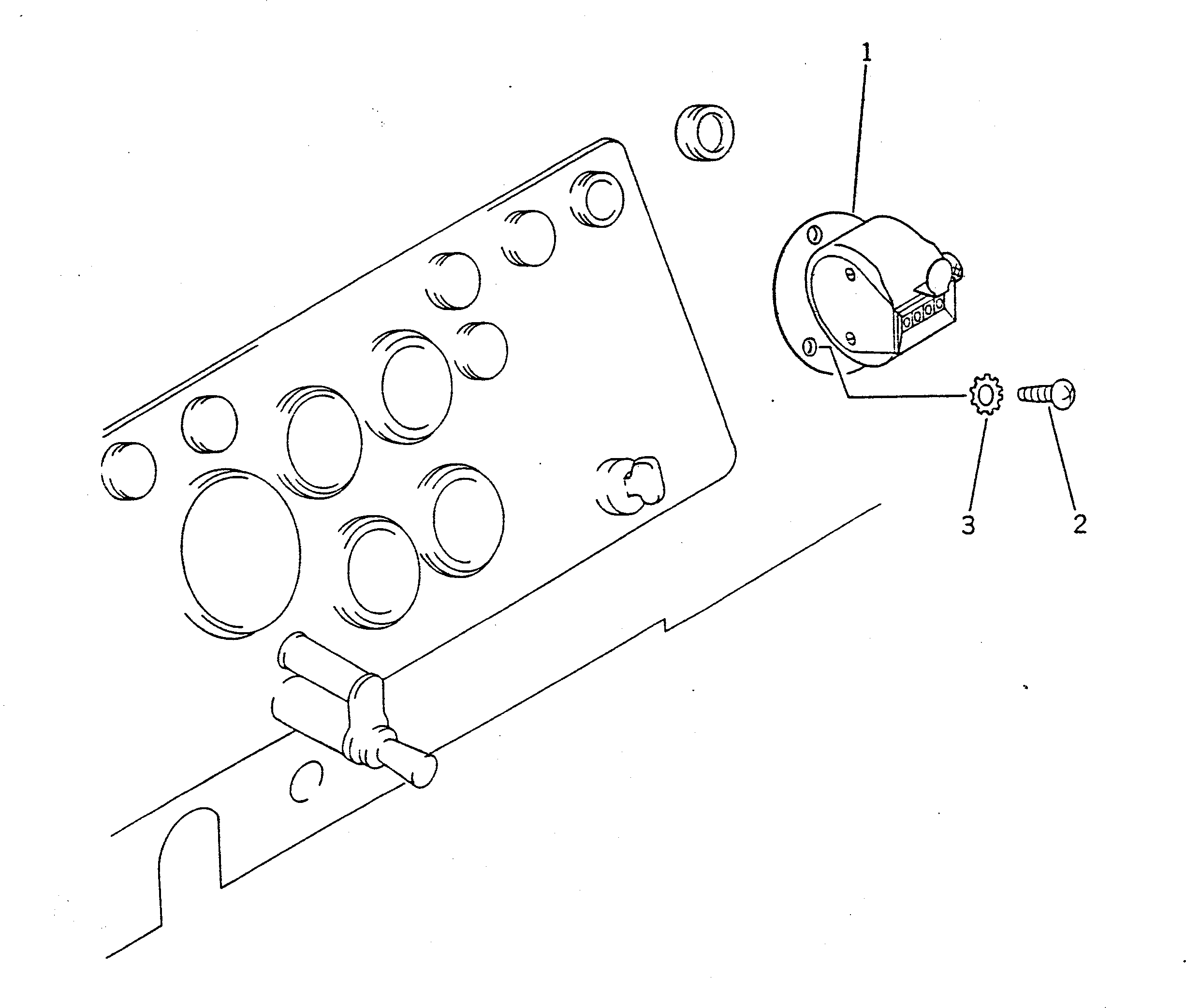 COUNTER 568-95-13210 KOMATSU