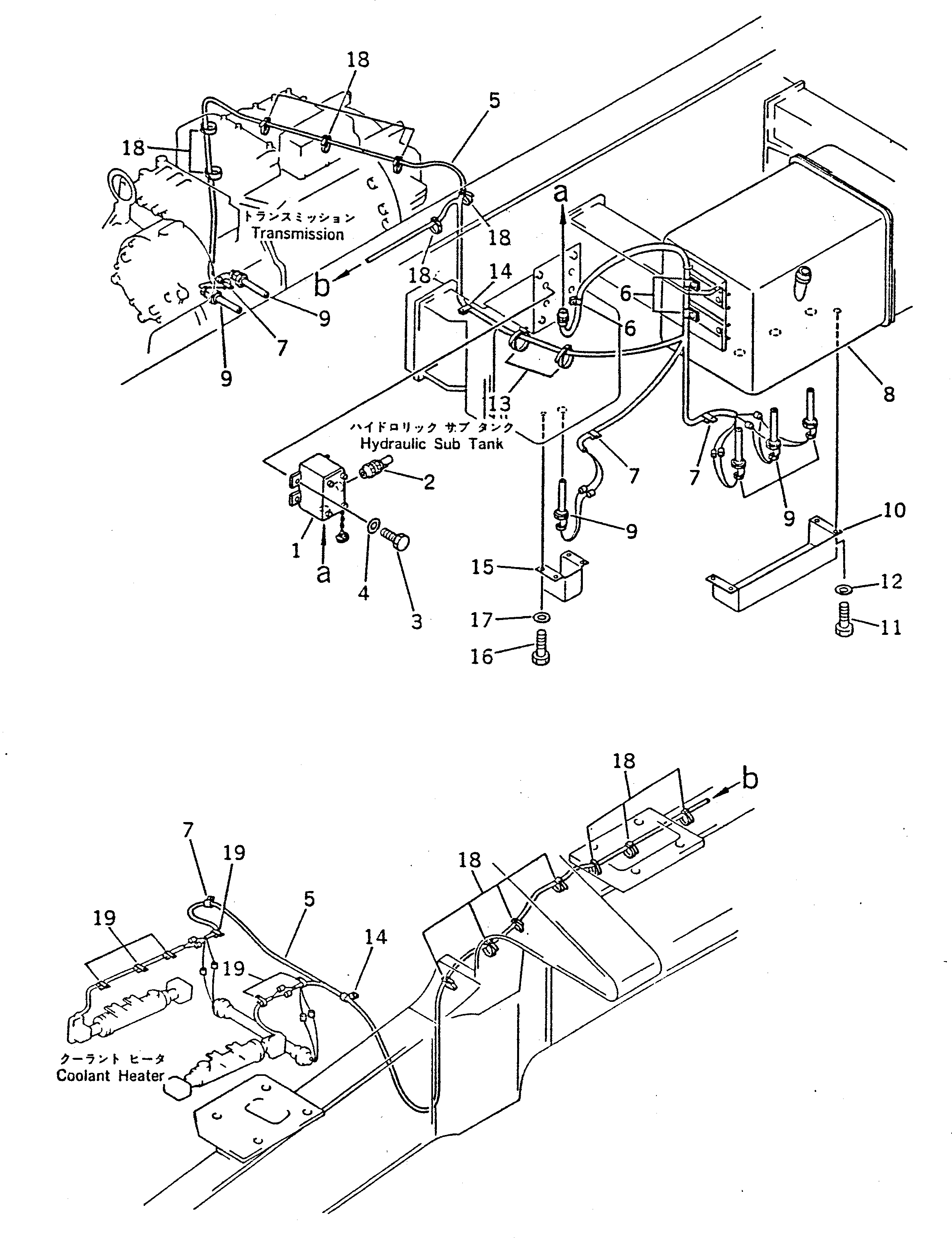 Жгут проводов 568-84-19540 KOMATSU