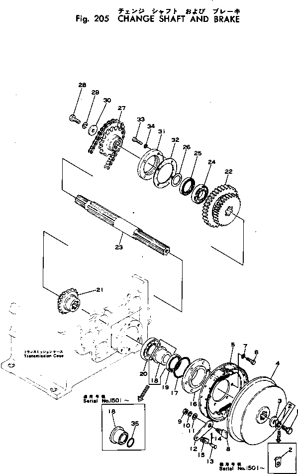 Упорное кольцо 2691-3-12140 KOMATSU