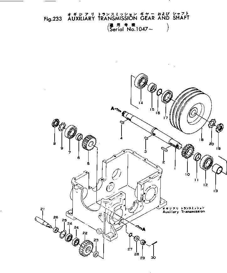 Гайка 01510-01416 KOMATSU