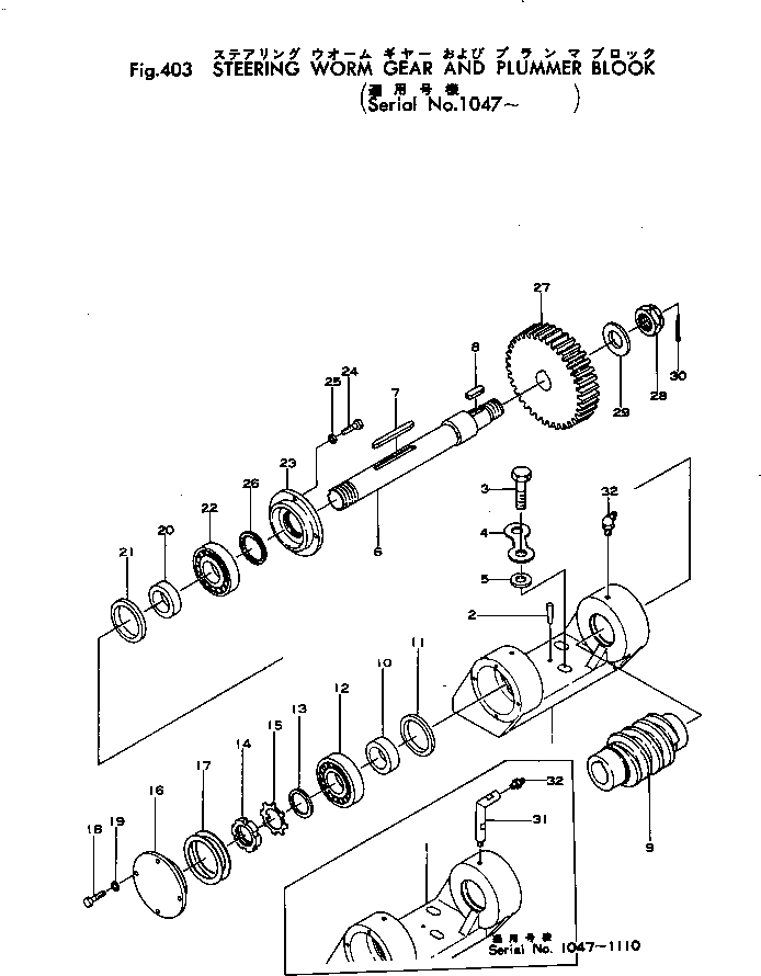 болт 01000-30622 KOMATSU