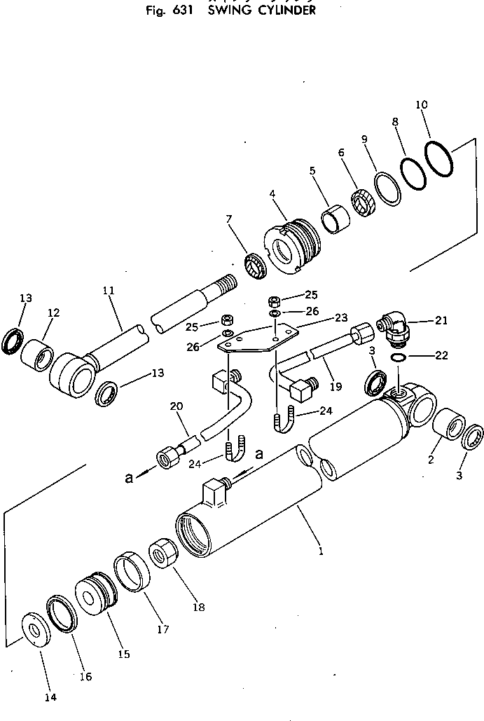 Гайка 01578-00809 KOMATSU