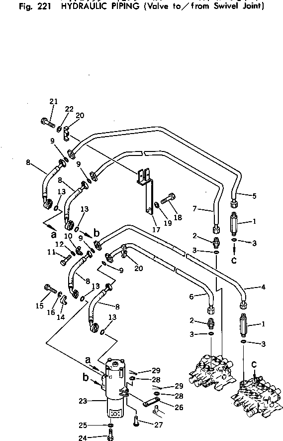 HOSE,(FOR U.S.A.) 07120-00606 KOMATSU