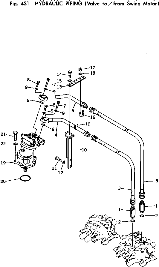 SWING MOTOR ASS'Y,(FOR U.S.A.) (706-75-05900) KOMATSU