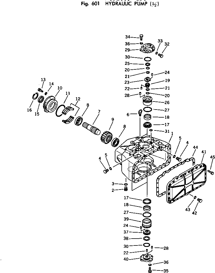 Насос в сборе 706-66-15200 KOMATSU