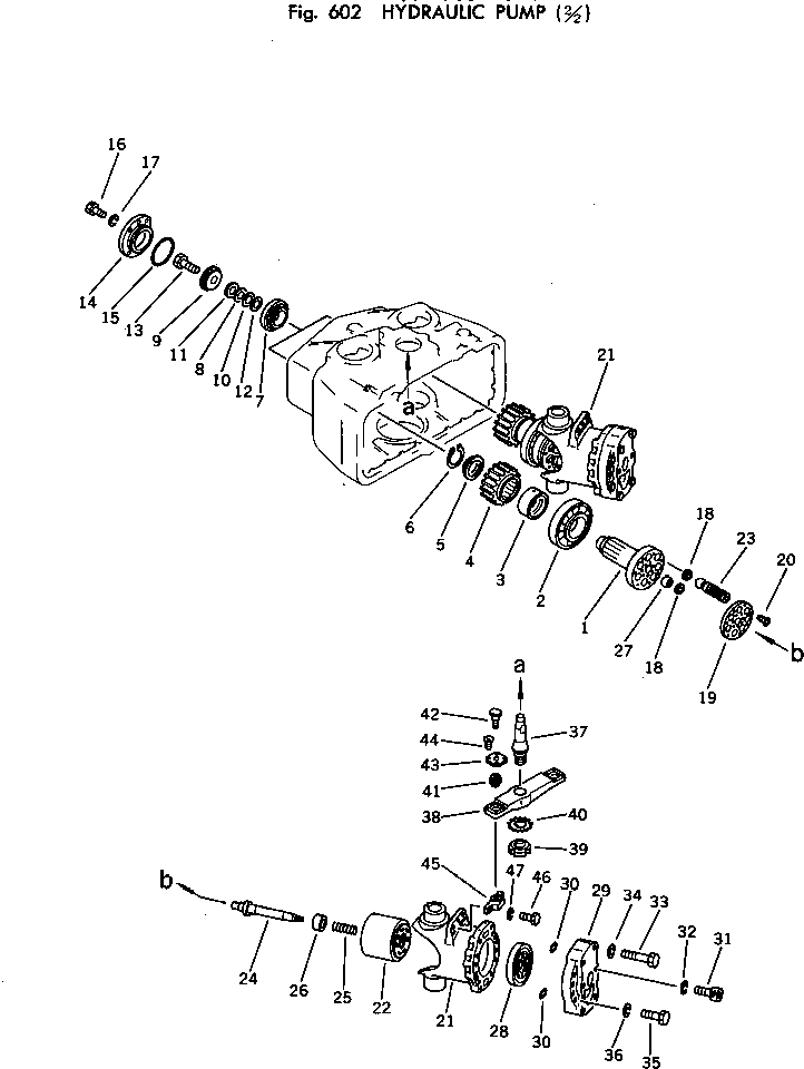 Насос в сборе (706-66-15200) KOMATSU