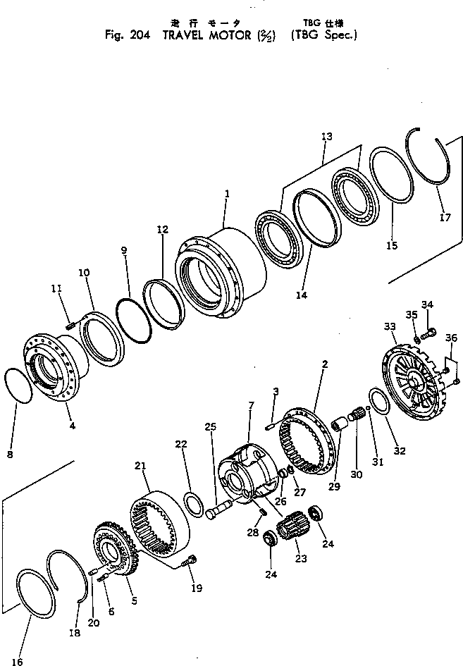 KIT (TZ460F9000-00) KOMATSU