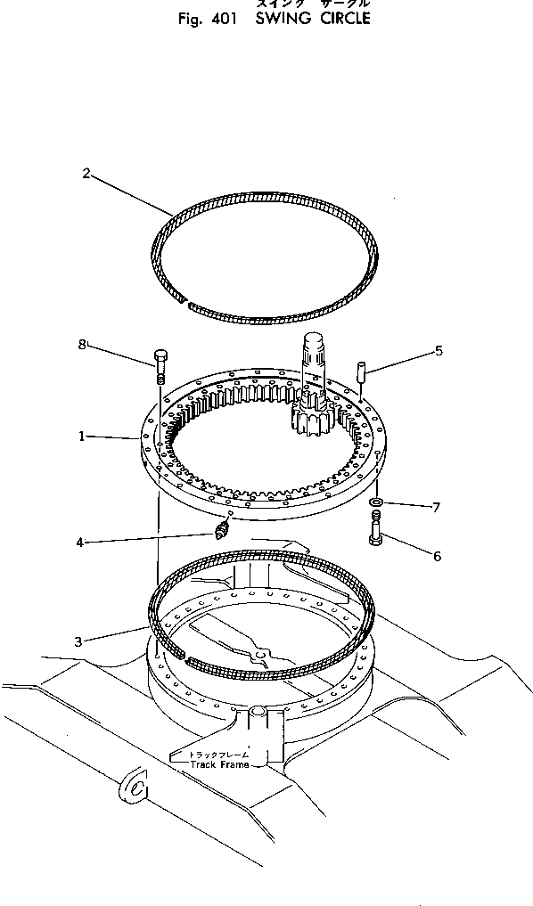 CIRCLE 205-25-62212 KOMATSU
