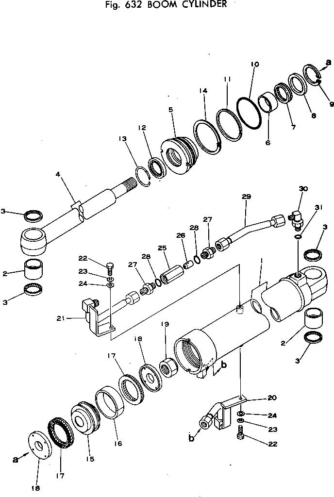 CYLINDER ASS'Y,(SEE FIG. 632) 20T-63-56101 KOMATSU