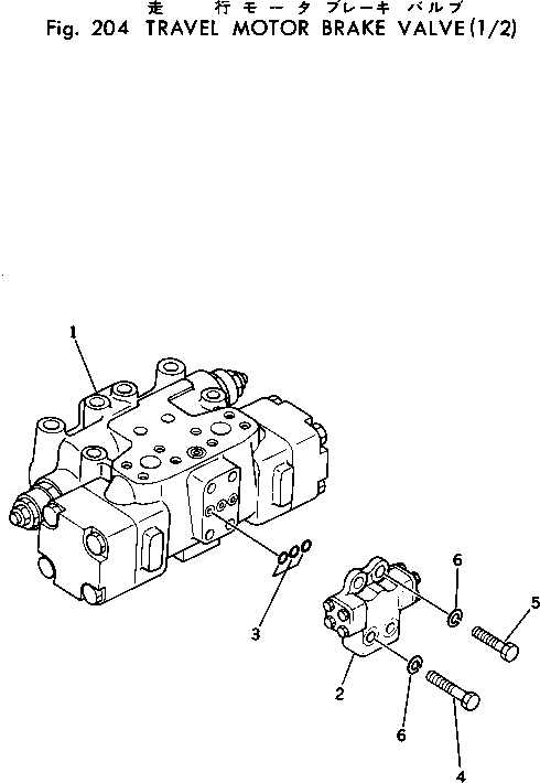 BRAKE VALVE ASS'Y 706-77-71601 KOMATSU