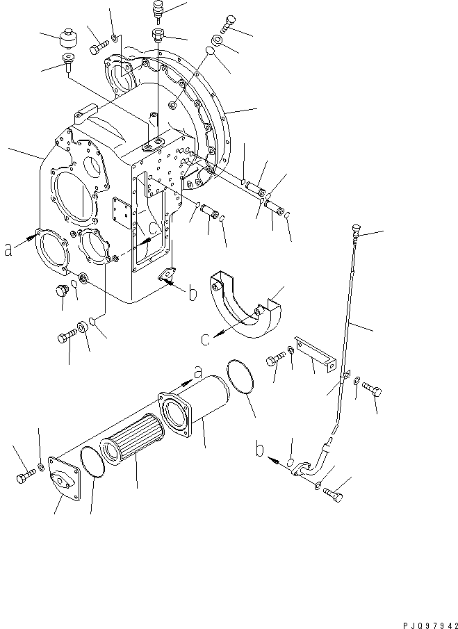 Направляющая 362-15-18141 KOMATSU