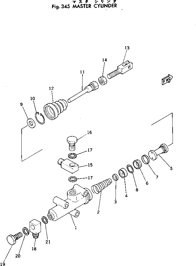 REPAIR KIT 362-43-05011 KOMATSU