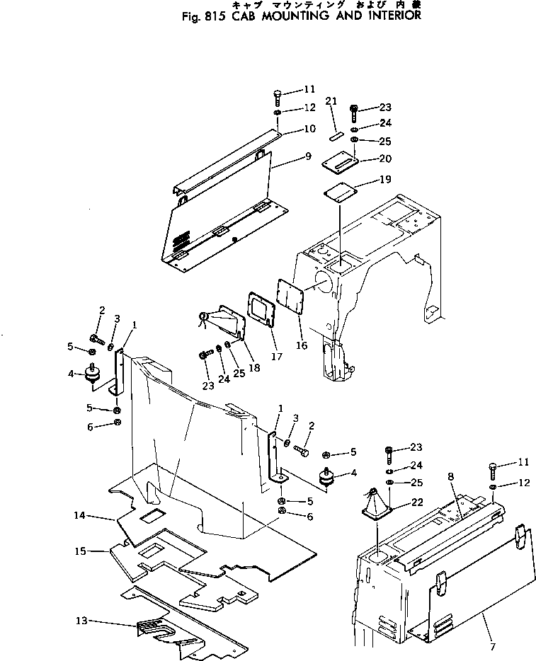 Резиновый элемент 362-54-14940 KOMATSU