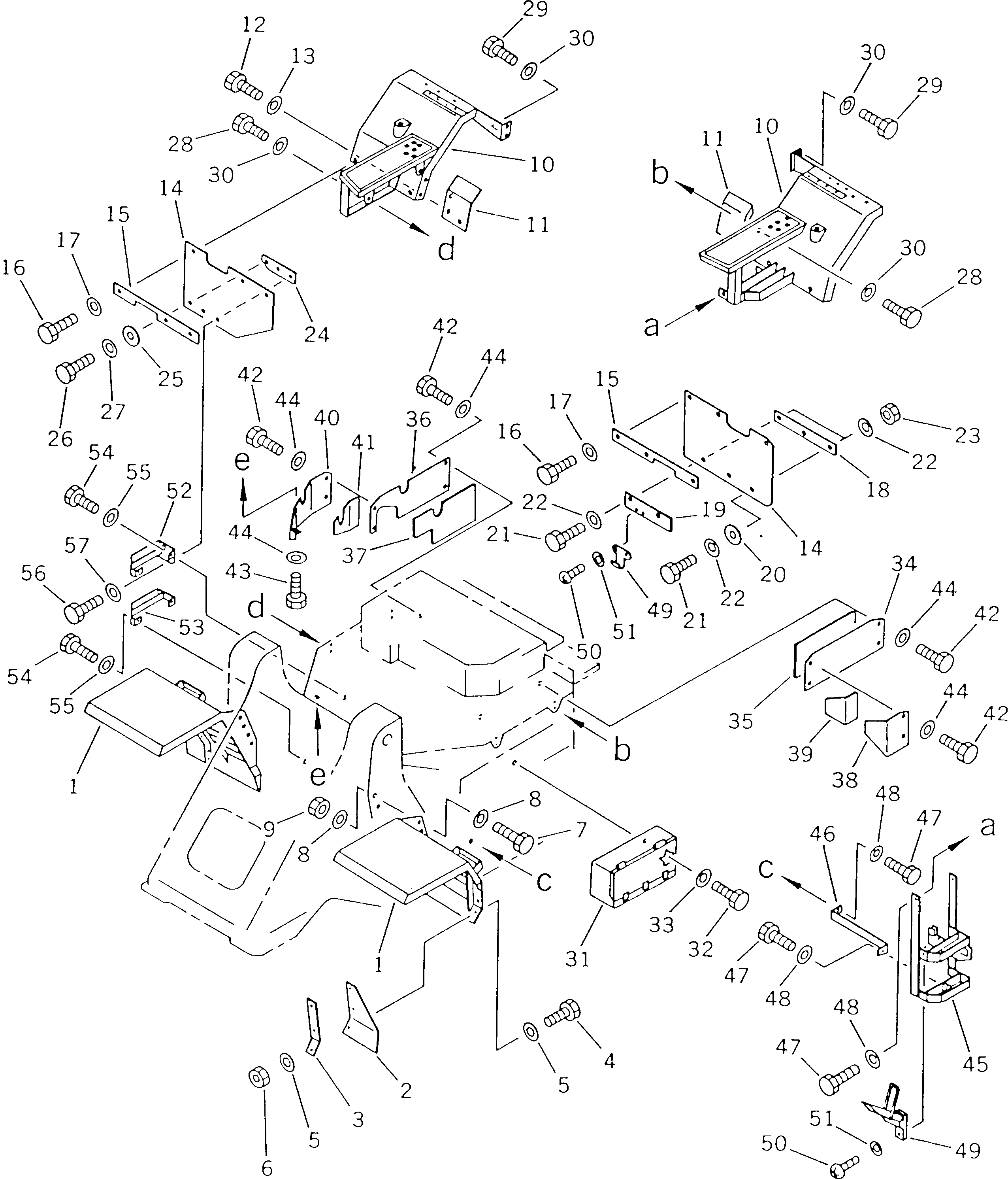 SHEET,L.H. 417-54-14820 KOMATSU
