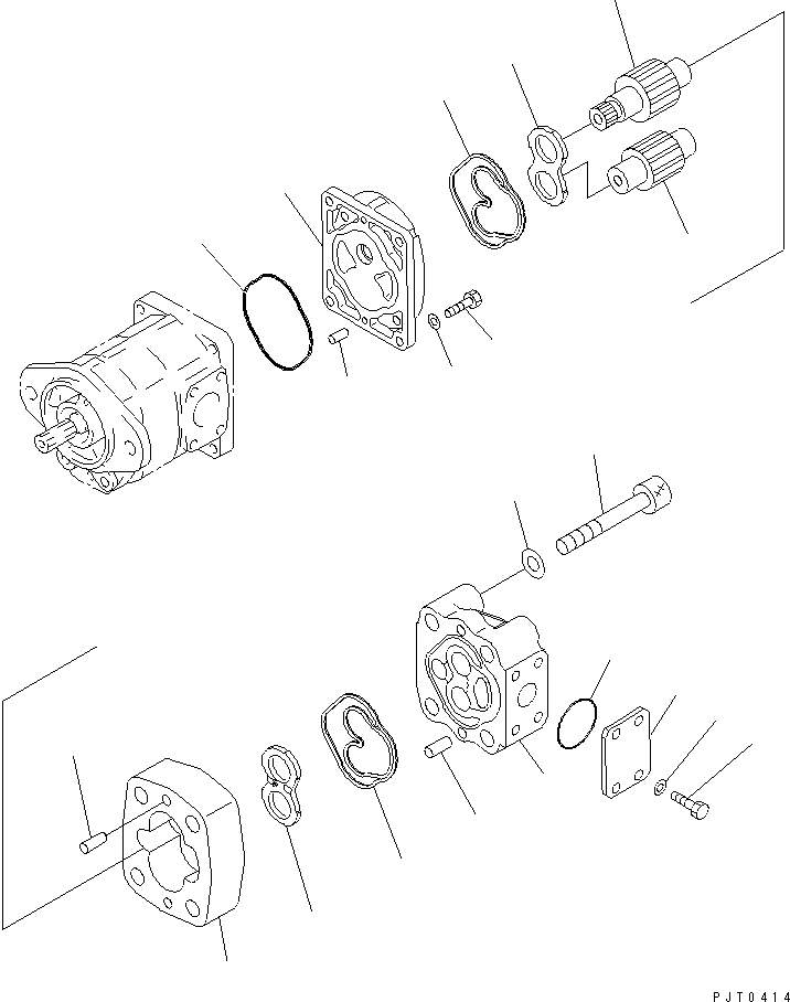 PUMP ASS'Y,(SBL8) 705-40-05360 KOMATSU