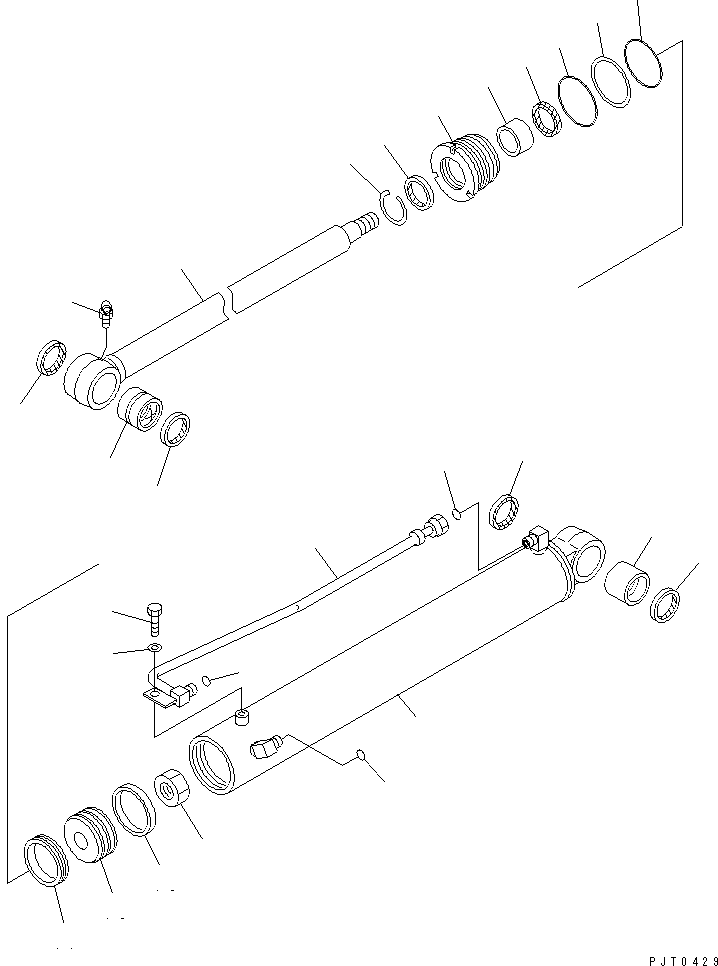 Трубка 707-86-39010 KOMATSU