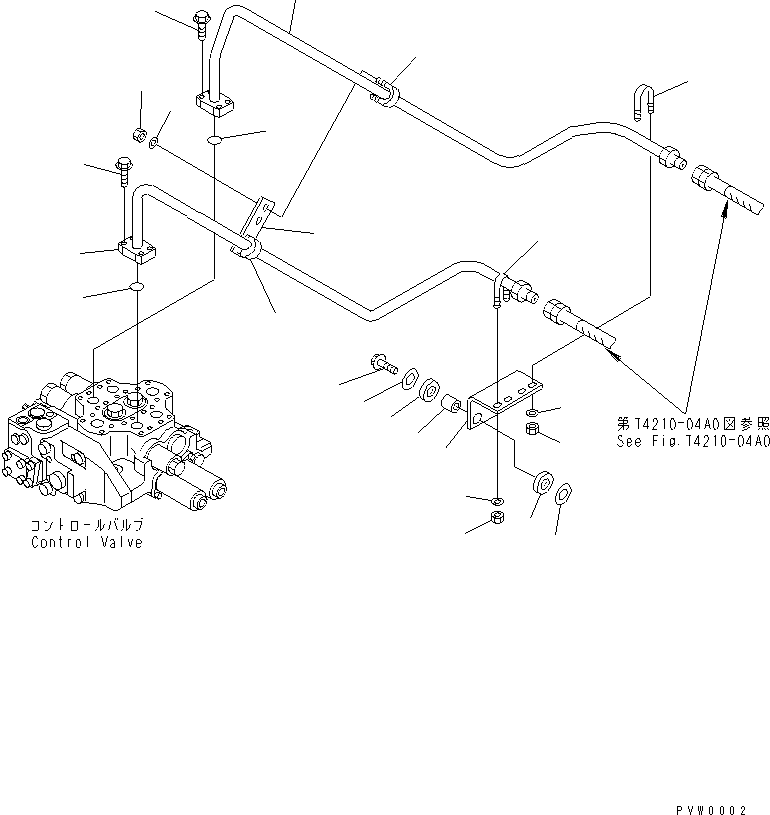 Пластина 41K-62-21110 KOMATSU