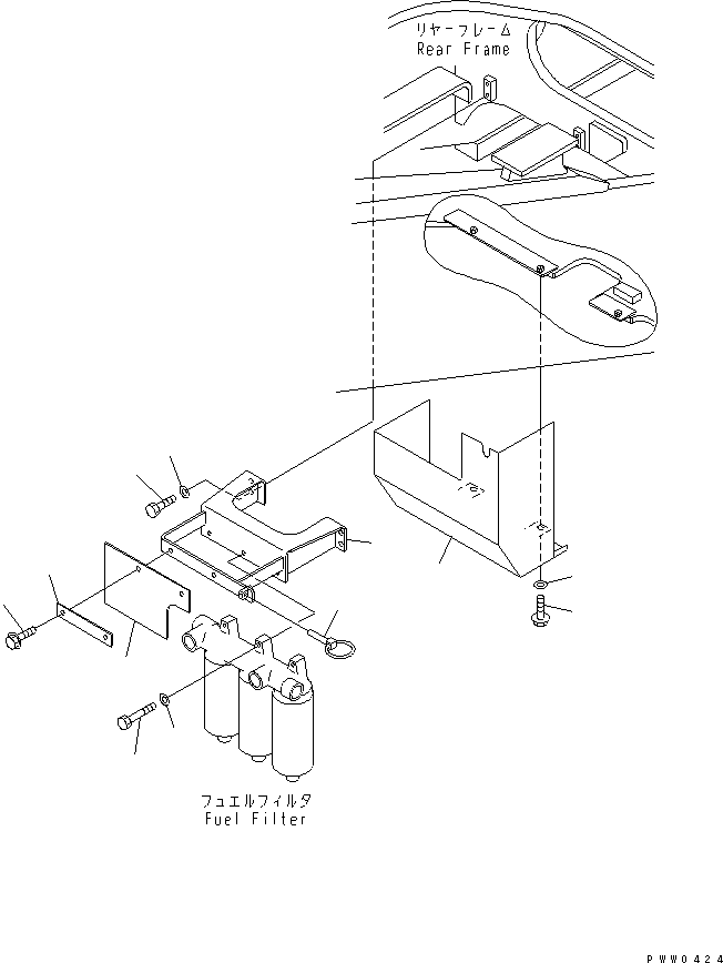 Пластина 42C-04-13480 KOMATSU