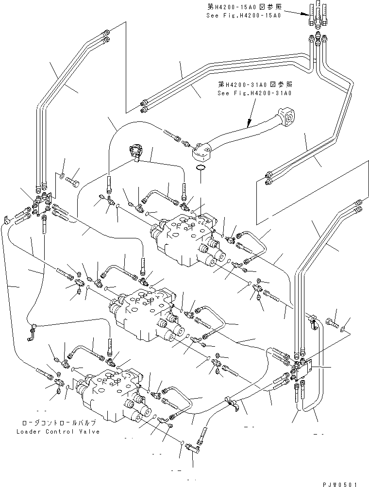 Трубка (\2\42C-62-13271) KOMATSU