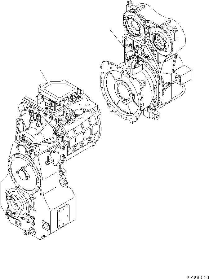 CONVERTER ASS'Y (42C-13-11003) KOMATSU