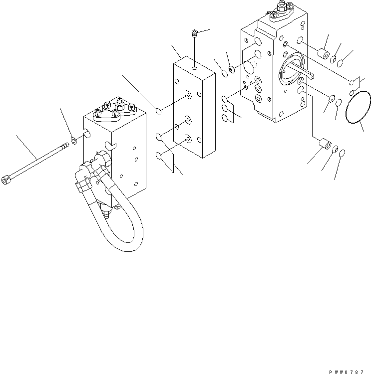 Пластина 708-25-15640 KOMATSU