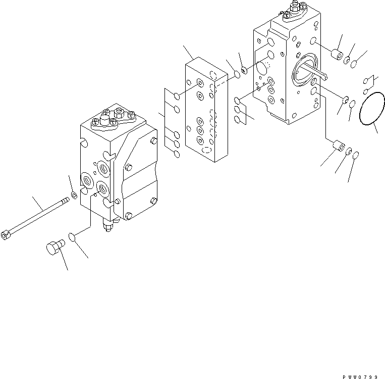 Пластина 708-25-15630 KOMATSU