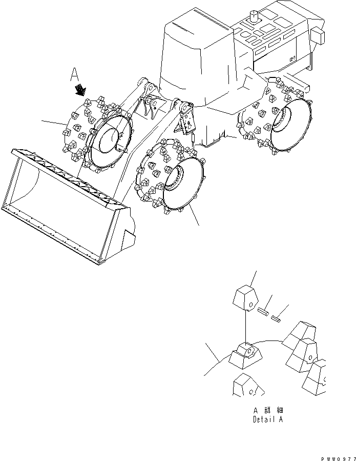 PIN,LOCK 41K-30-H1350 KOMATSU