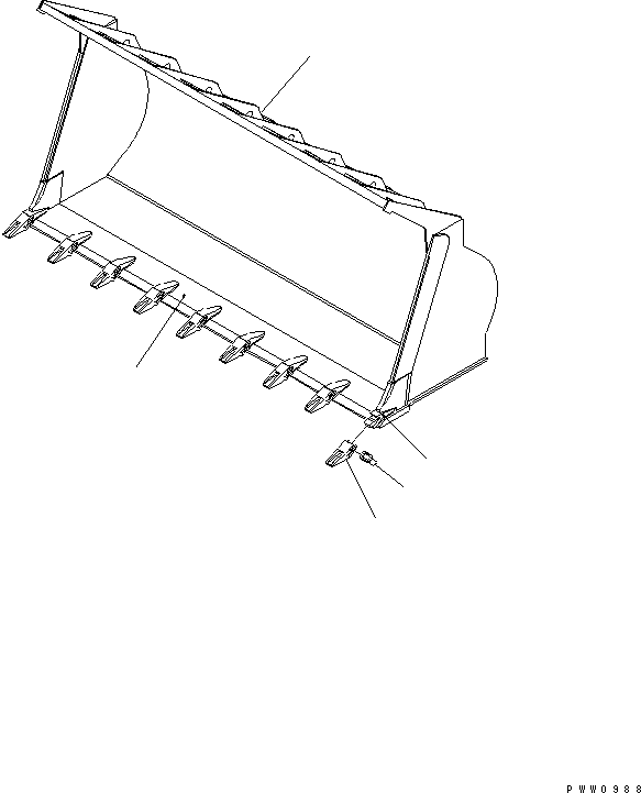 EDGE (WELDED) 41K-70-H2170 KOMATSU