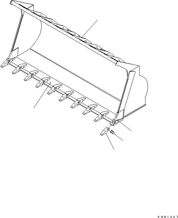 EDGE (WELDED) 41L-70-H2270 KOMATSU