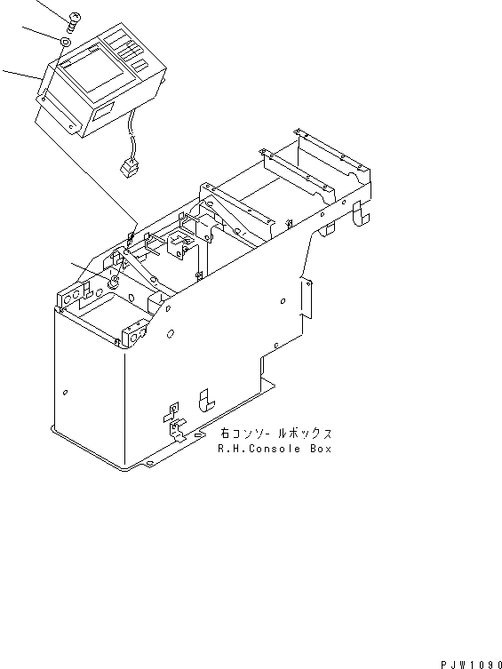 MONITOR ASS'Y 7823-74-9100 KOMATSU