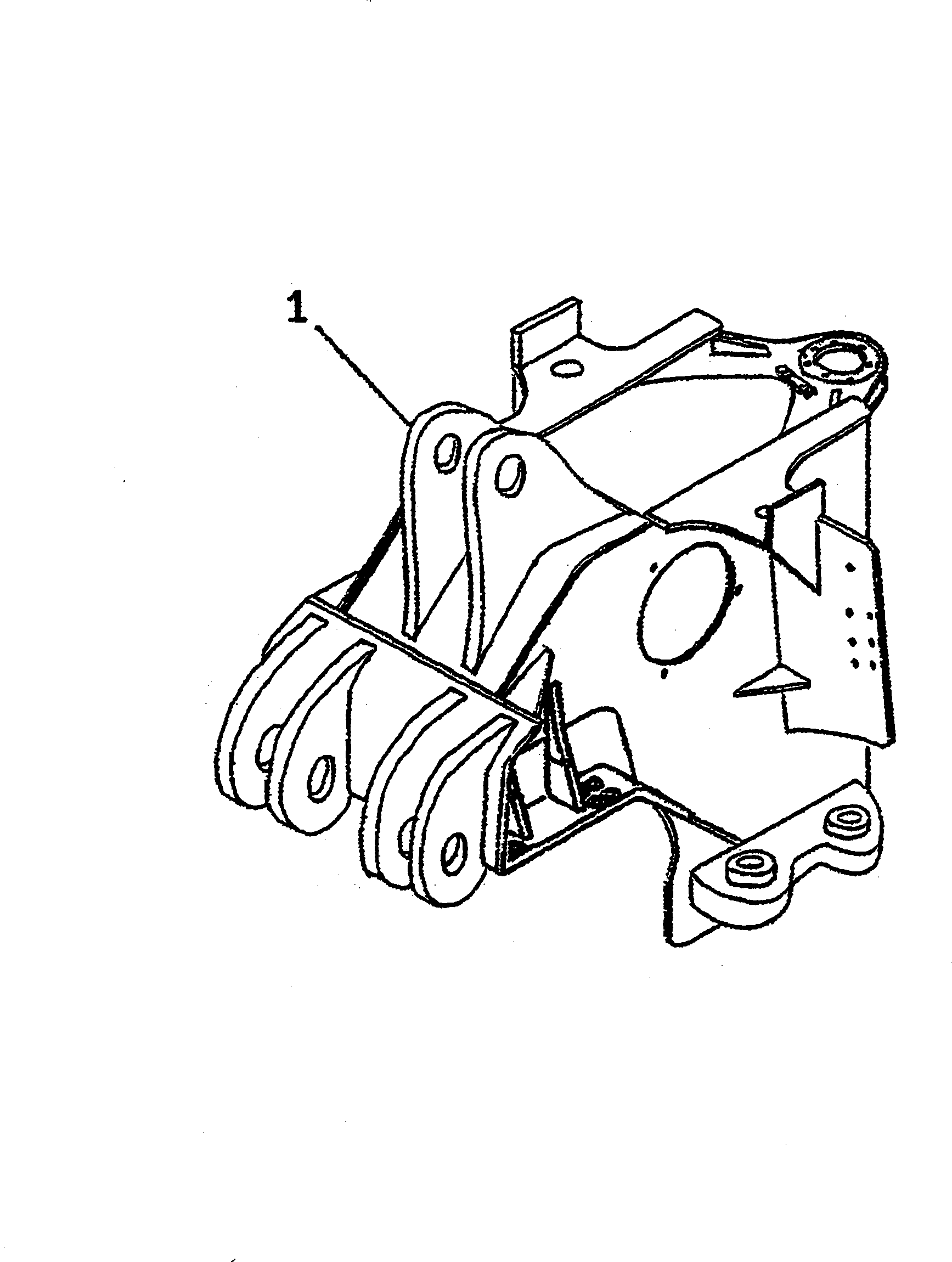 FRAME,FRONT FRAME 41F-S94-1110 KOMATSU